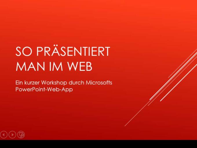Tipps Tricks Microsoft Powerpoint Gratis Per Web App Nutzen Tech De