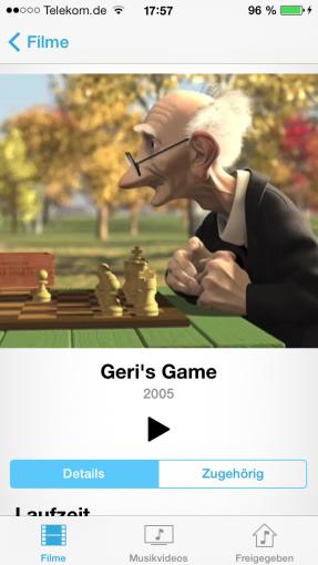 Wollt ihr einen Film oder ein Video mit Freunden genießen, schließt euer iPhone doch an einen Fernseher an. Videos zeigt dann automatisch das Bild auf dem großen Schirm.