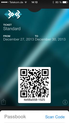 Passbook ist eure digitale Eintrittskarte für große Veranstaltungen oder die neue Bordkarte für das Flugzeug.