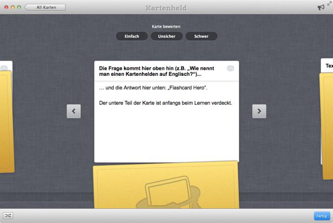Kartenheld
Preis: 8,99 Euro
Sprache: Deutsch
Bezug: Mac App Store
System: OS X 10.7
Note: 2,7