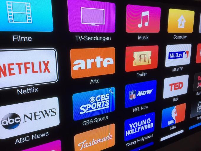 Die Anzahl an Apps auf Apple TV ist sehr überschaubar