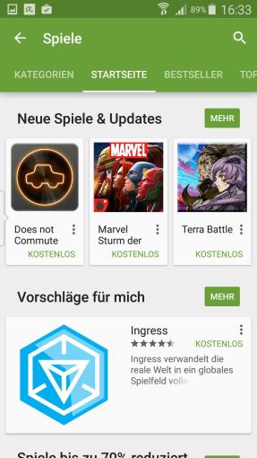 Google Play Store - das Herzstück von Android