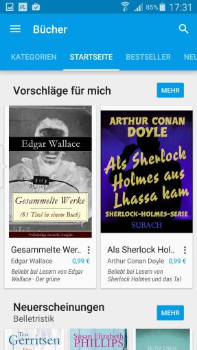 Google Play Store - das Herzstück von Android