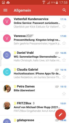 GMail: Das kann Googles Nachrichten-App