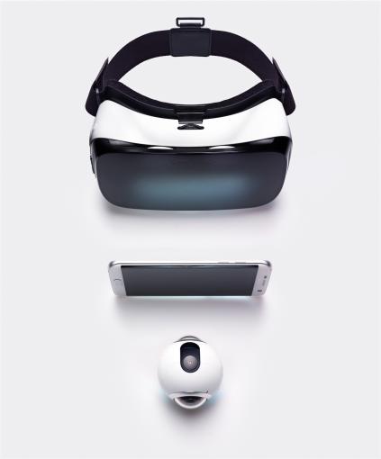 So wird ein Schuh draus: Das volle Potenzial der Gear 360 entfaltet sich nur im Zusammenspielt mit einem aktuellen Galaxy-Smartphone und der Gear VR.