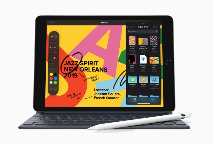 Auch das iPad ist jetzt zum Smart Keyboard kompatibel