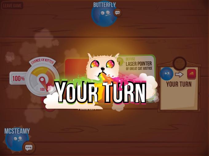 Neben Klassikern finden auch komplette Neuentwicklungen wie „Exploding Kittens“ ihren Weg aufs iPad.