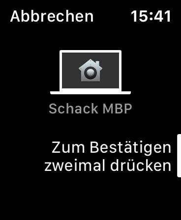 Mindestens ein nettes Gimmick ist, dass Sie Freigaben auf den Mac nun auch per Apple Watch erteilen können.
