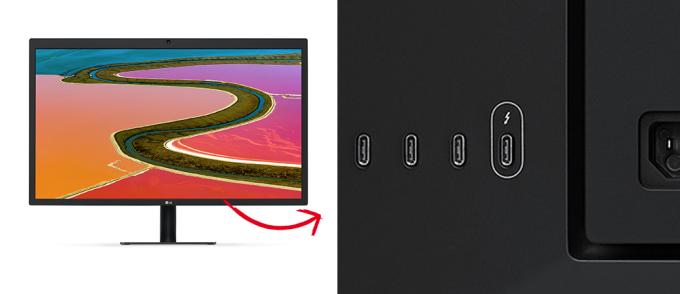 Der V2719 bietet einen flexiblen Standfuß inklusive Pivot-Funktion.