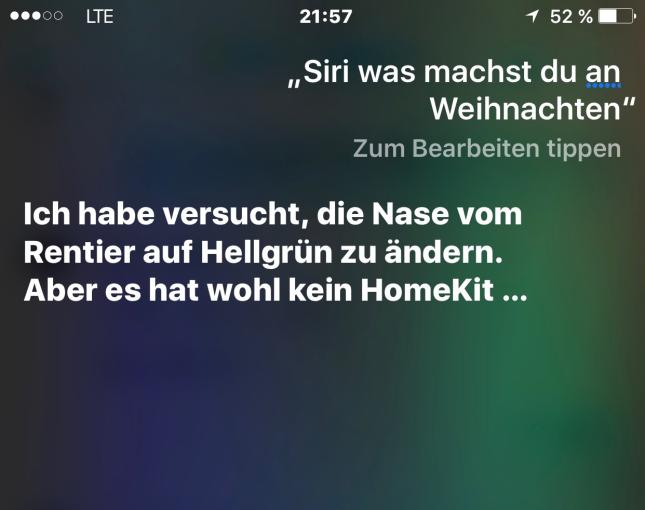 Was Macht Siri An Weihnachten