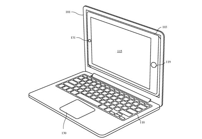 Apples Idee eines MacBook als Dock fürs iPad