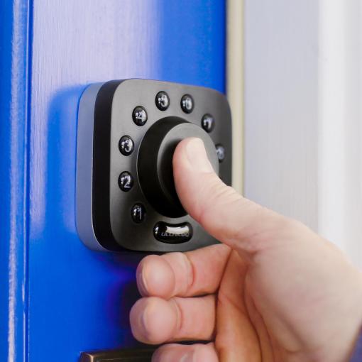 Ob Haustür, Vorhängeschloss oder externe Festplatte – hier ist Ihr Finger der Schlüssel.
