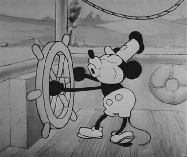 Auch der erste veröffentlichte Micky-Maus-Cartoon „Steamboat Willie“ ist bei Disney+ verfügbar