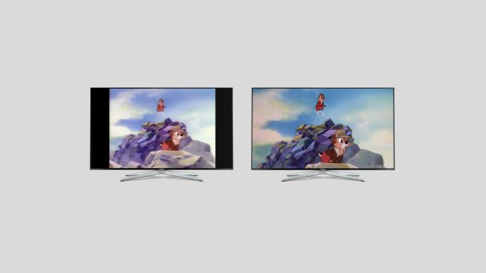 Alte Serien und Filme im 4:3-Format liegen zwar remastered und somit hochauflösend vor, Disney+ zoomt aber automatisch heran, um schwarze Ränder zu verhindern
