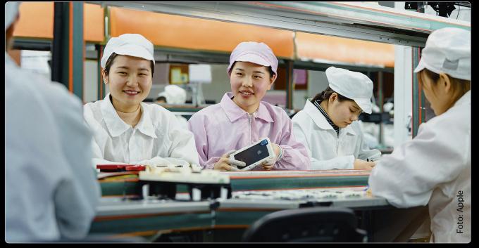 Apple hängt von der Produktion in China ab und vermeidet daher Streit mit dessen Führung.