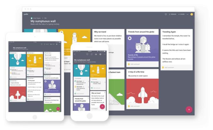 Die Plattform Padlet bietet für Lehrer und Schüler eine breite Grundlage für digitalen Unterricht.