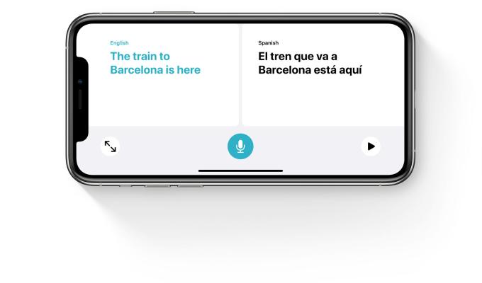 Apples Übersetzungs-App sehen wir als praktischen Helfer im nächsten Auslandsurlaub.