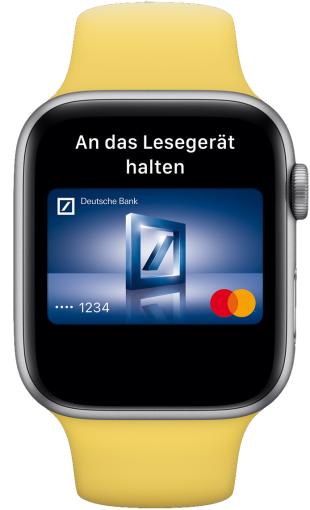 Komfort pur: Zahlen mit Apple Pay.