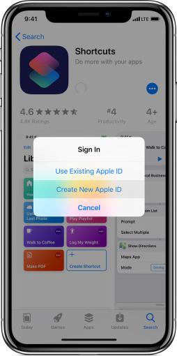 Neue Apple-ID erstellen