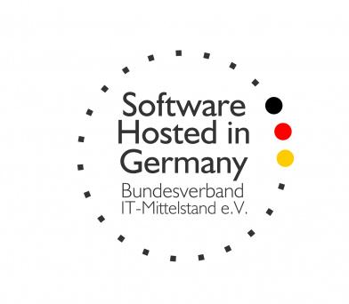 Siegel „Software Hosted in Germany“