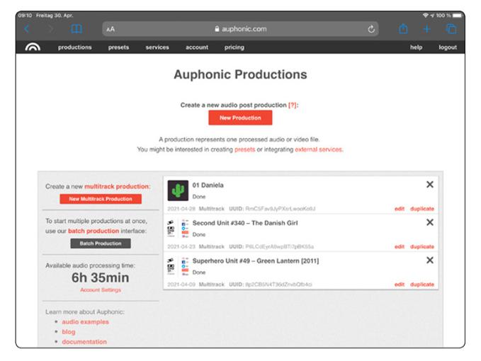 Ganz egal wie und wo du deinen Podcast speicherst, vor der Auslieferung ist der Einsatz von Auphonic eine Empfehlung.