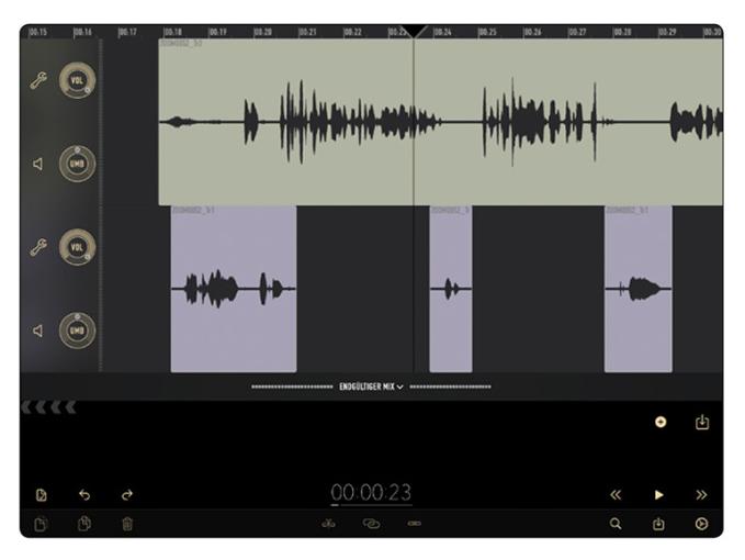 Mit Ferrite kannst du deinen Podcast schnell und effektiv schneiden.Mit Ferrite kannst du deinen Podcast schnell und
effektiv schneiden.