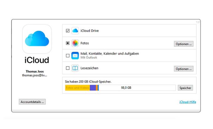 Mit iCloud für Windows ist es möglich, Dokumente, Fotos, Lesezeichen und andere Daten zwischen macOS und iPhone/iPad auszutauschen. Die Synchronisierung funktioniert in beide Richtungen.