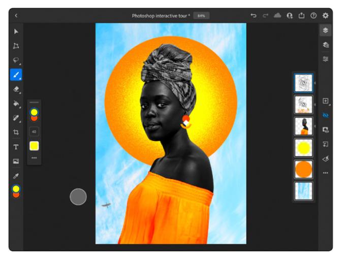 Adobe hat viel Zeit gebraucht, aber mittlerweile ist Photoshop auf dem iPad vertreten.