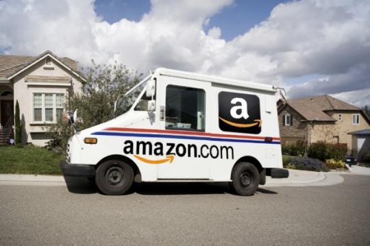 Amazon-Lieferwagen