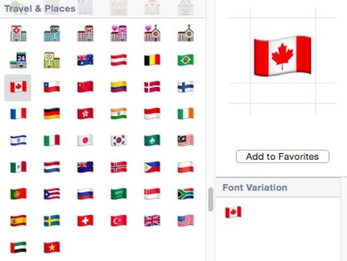 Neue Flaggen in OS X und iOS