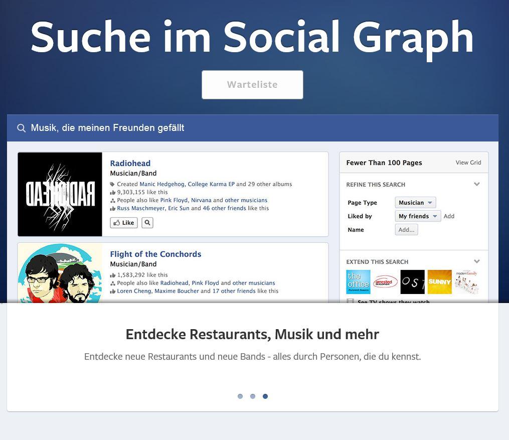 Facebook Freunde finden anhand ihrer Statusmeldungen TECH.DE