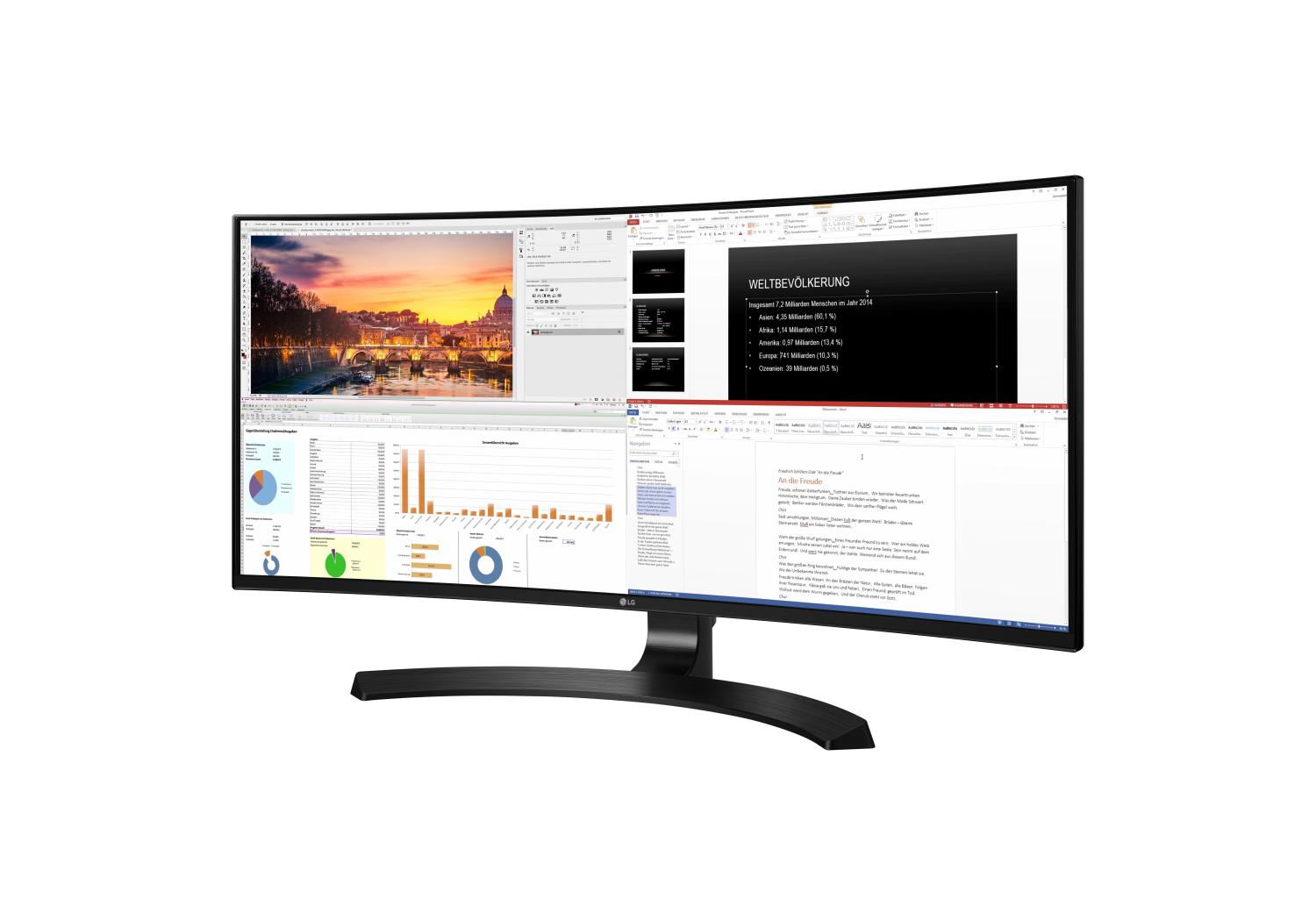 Drei neue LG 21:9 UltraWide Displays vorgestellt