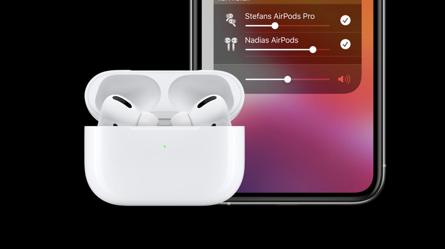 Erstes Update für AirPods Pro veröffentlicht