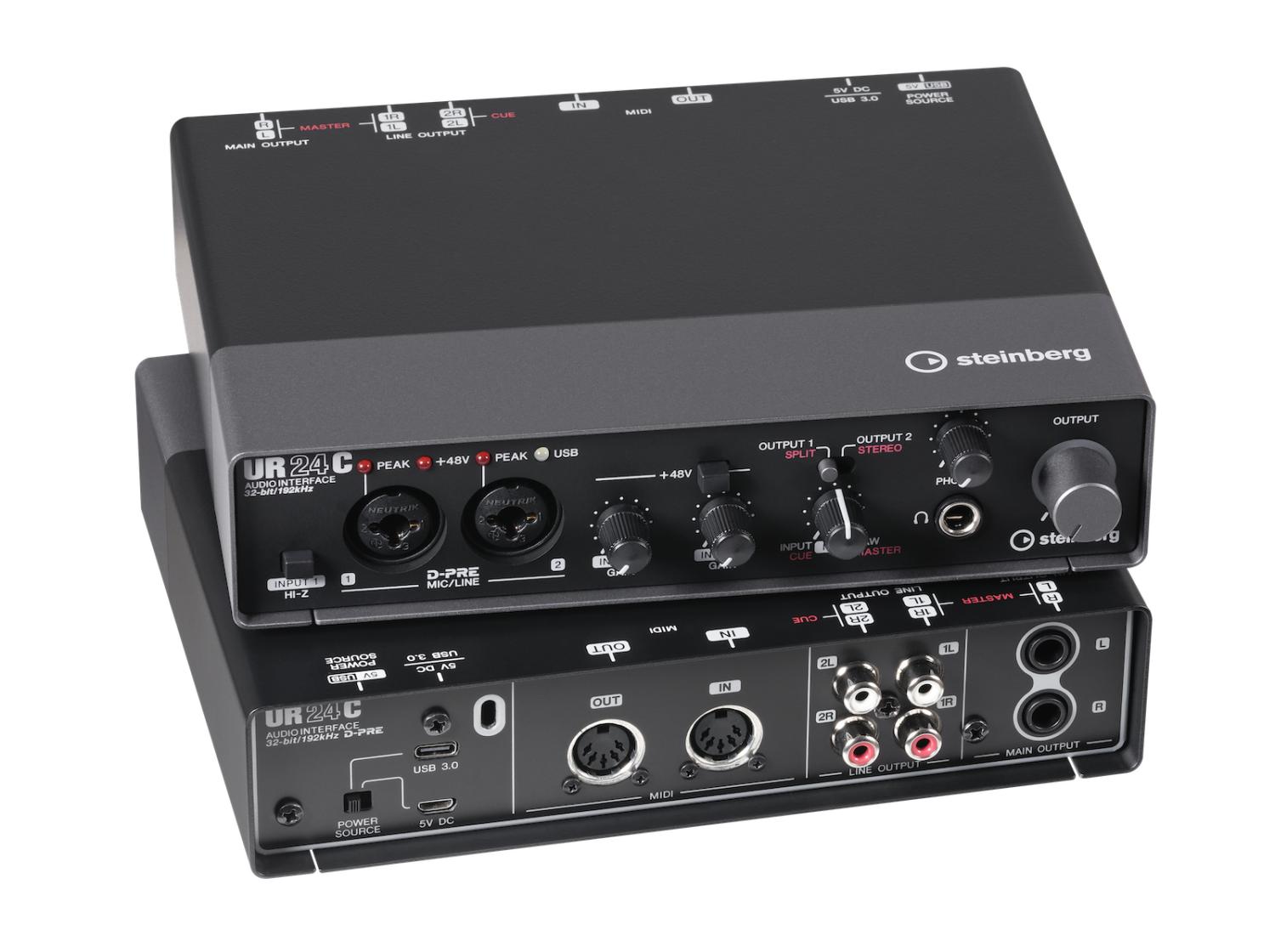 Kompaktes Audiointerface für Studio-, Live- und DJ-Betrieb