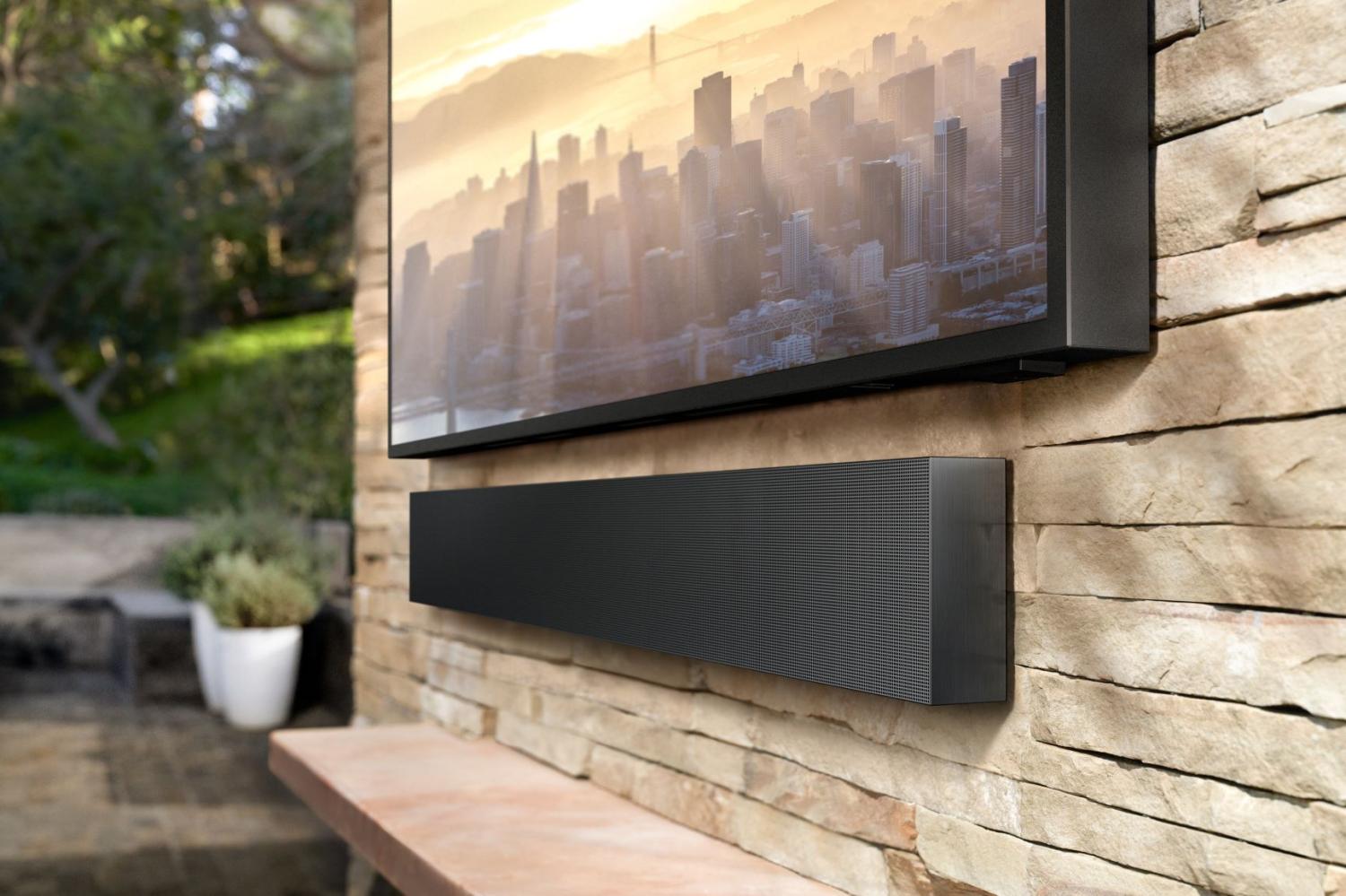 Samsung stellt Fernseher für Draußen vor