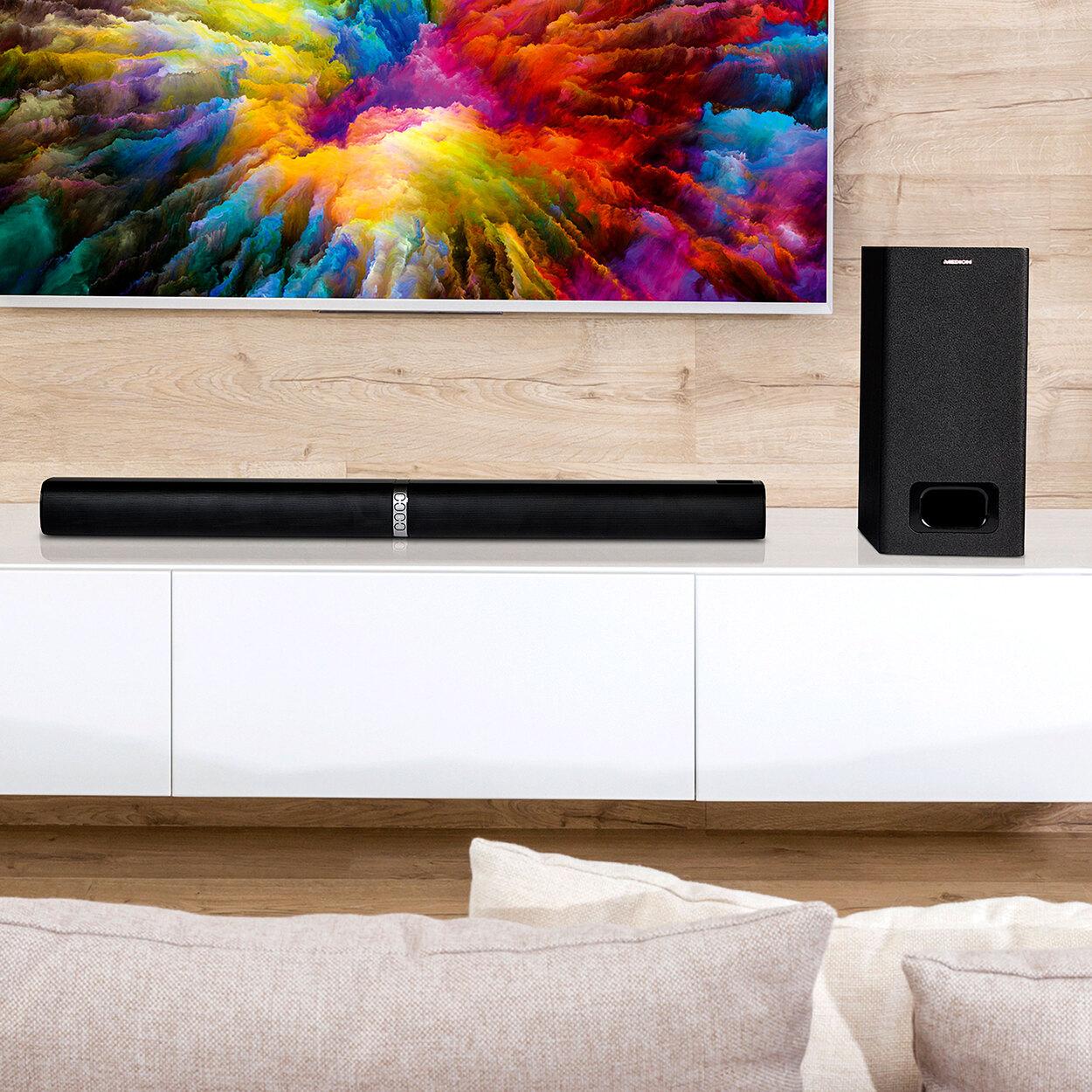 Soundbar mit Subwoofer bei Aldi zum Kampfpreis