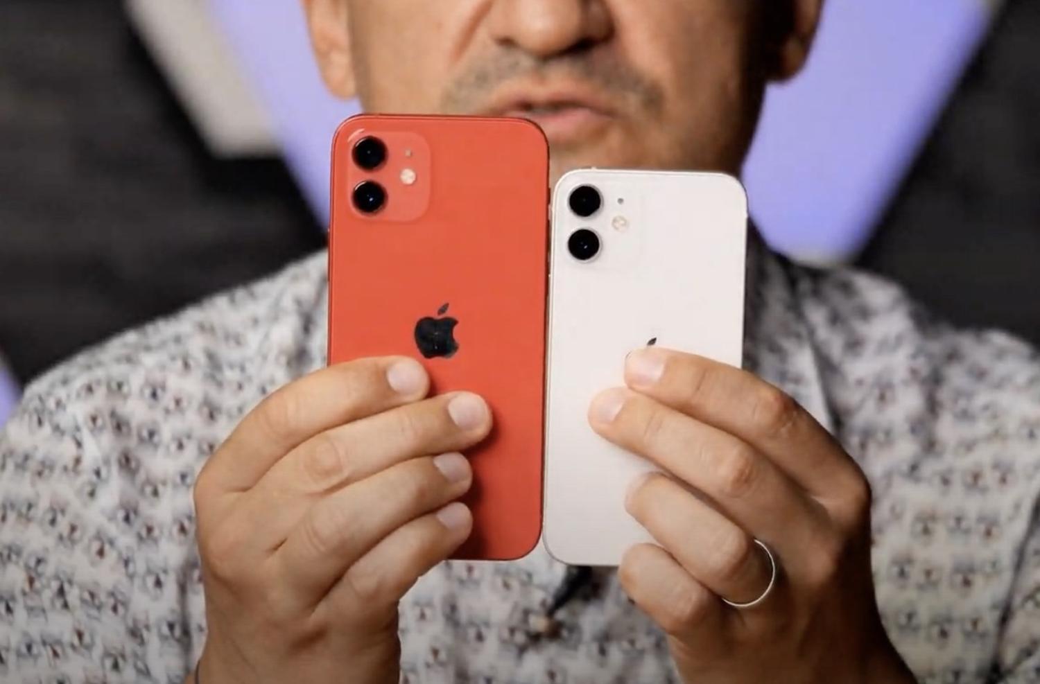Iphone 12 mini so gro ist es im vergleich zum iphone 12 und 12 pro
