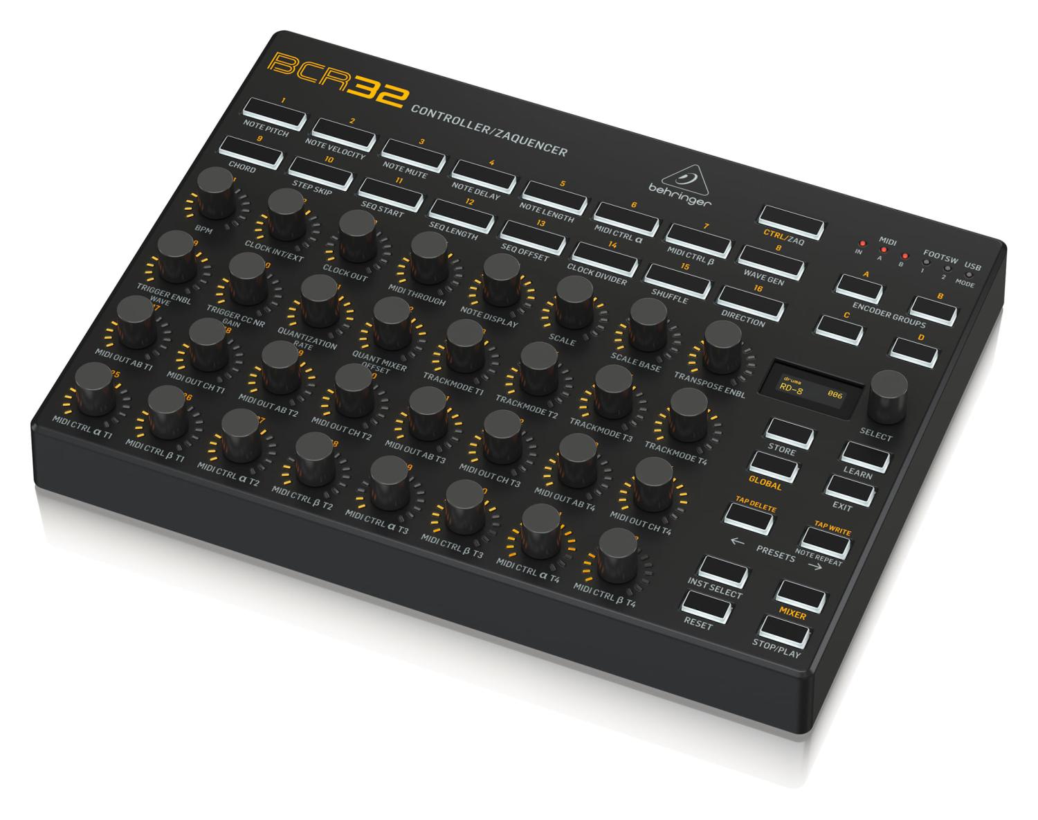 MIDIController mit fettem Sequencer von Behringer