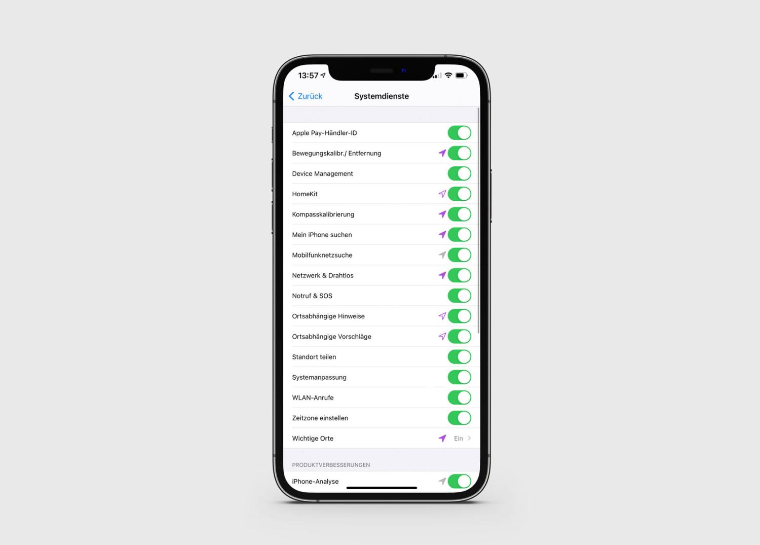 iPhone-Einstellungen, die man ändern sollte