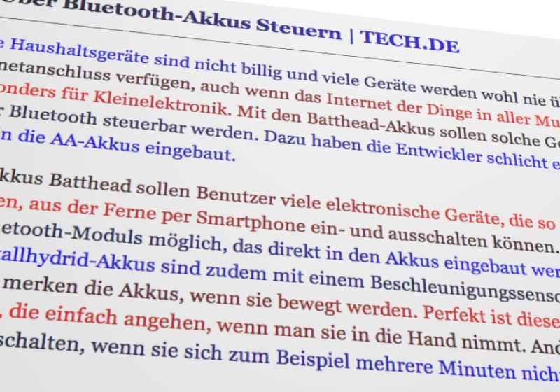 Andreas Donath/Tech.de