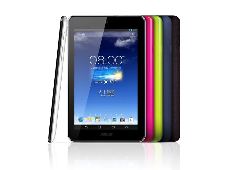 Das Asus Memo Pad HD 7 ist in den Farben Weiß, Blau, Pink, Grün und Grau erhältlich. Asus