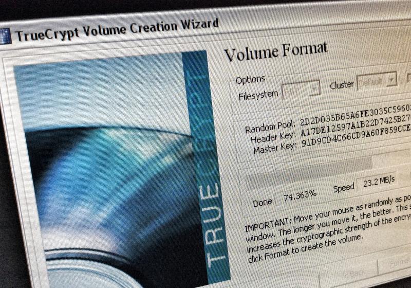 Truecrypt/Foto:Andreas Donath