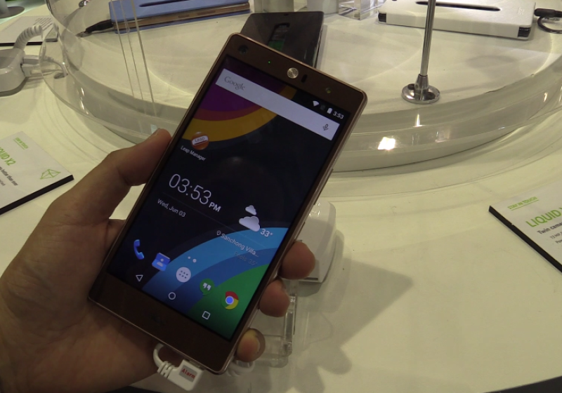 Das Acer Liquid X2 eignet sich hervorragend für Selfies 0