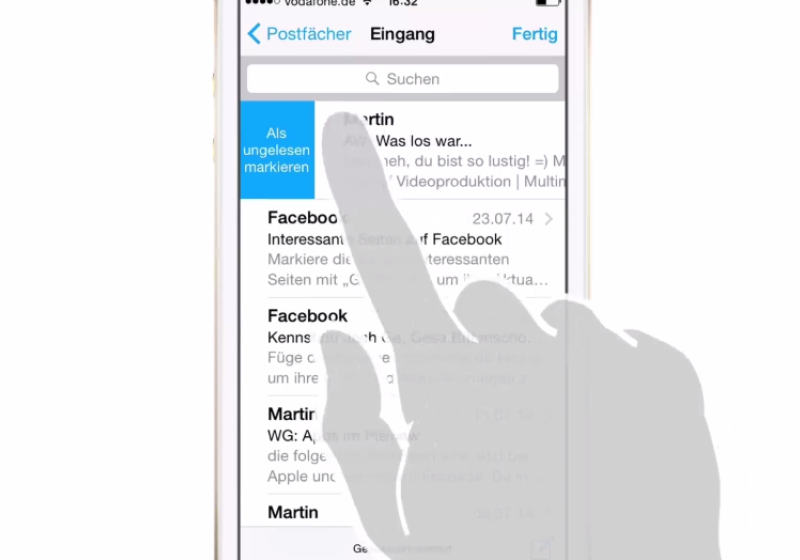 Sie können E-Mails in iOS 8 als ungelesen markieren 0