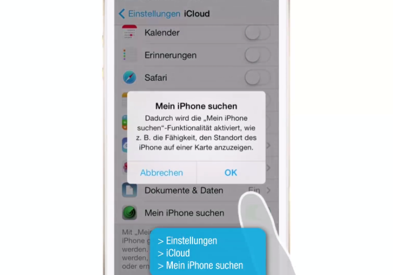 Dank "Mein iPhone finden" können Sie Ihr Smartphone nicht mehr verlieren 0