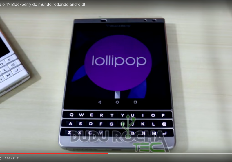 Das Passport Silver Edition wird es bald auch mit Android geben Dudu Rocha Tec. @ YouTube