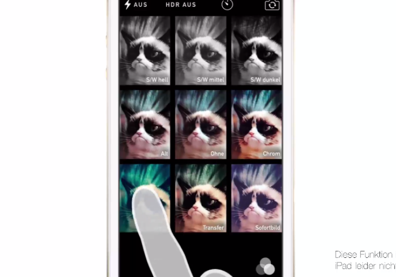 Die iPhone-Kamera eignet sich hervorragend für Schnappschüsse 0