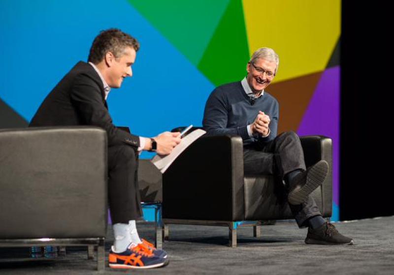 Tim Cook will die strikte Trennung von iOS und OS X beibehalten Tim Cook / #BoxWorks via Twitter