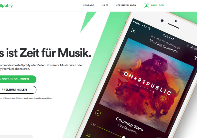 Spotify ist der größte Musik-Streaming-Dienst der Welt Spotify