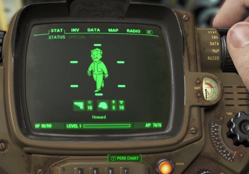 Den Pip-Boy aus Fallout gibt es jetzt auch für das iPhone und für Android-Smartphones Bethesda